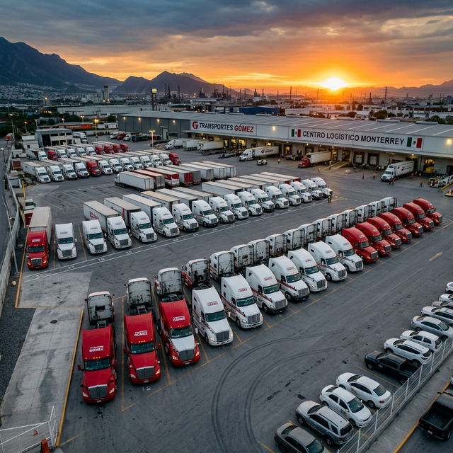 Flota de camiones Intergump